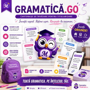 cartonașe gramatică titularizare