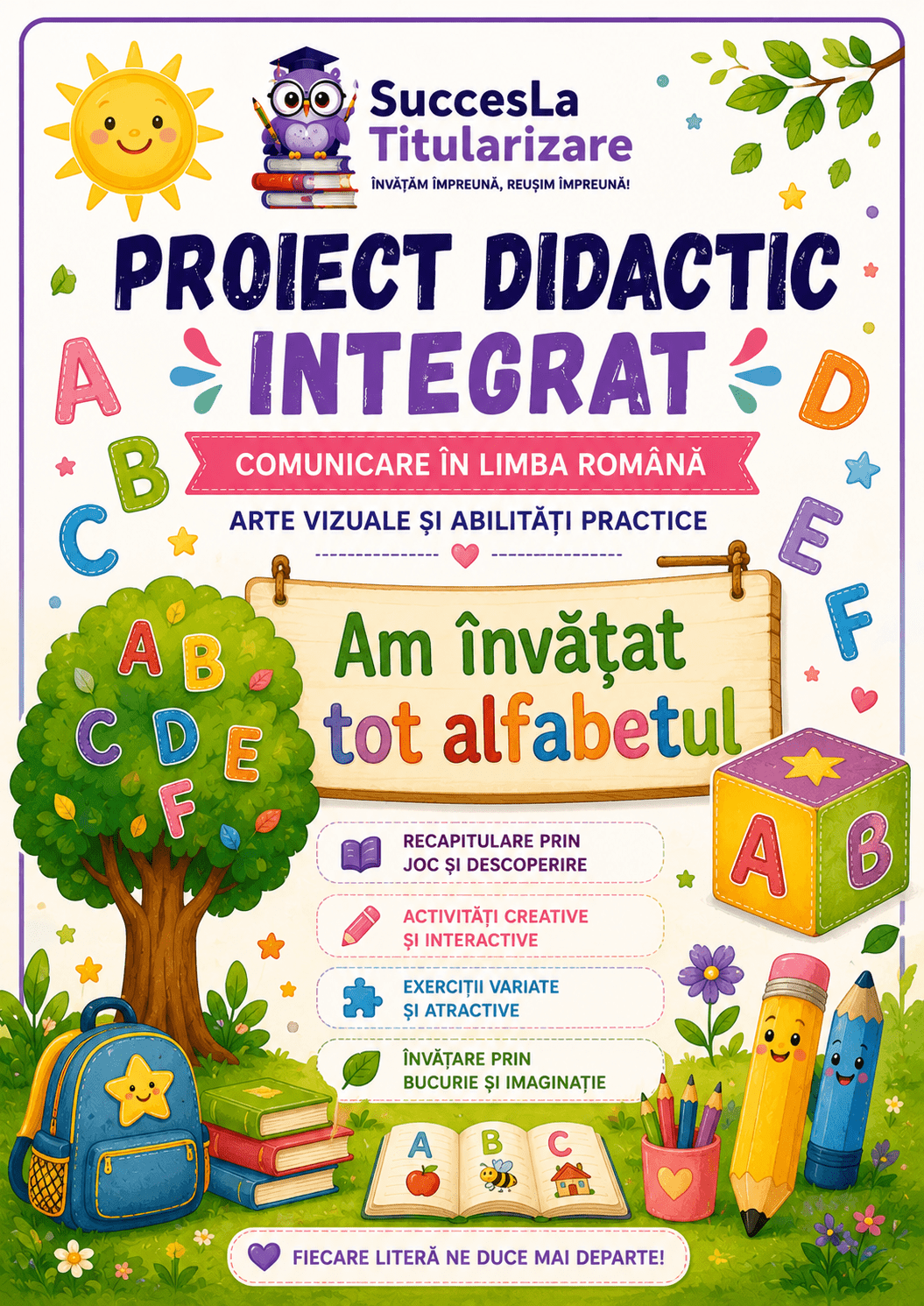 proiect didactic integrat am învățat tot alfabetul proiect didactic integrat am învățat tot alfabetul