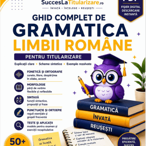 gramatică pentru titularizare