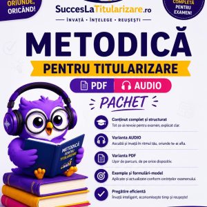 metodică pachet