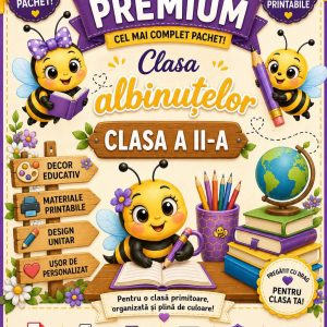 Pachet Premium Decor – Clasa Albinuțelor | Clasa a II-a