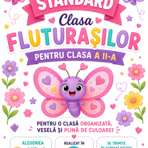 Pachet Decor Standard – Clasa Fluturașilor | Clasa a II-a