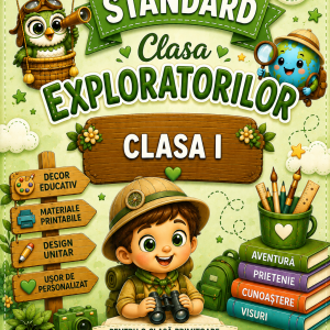 Pachet Decor Standard– Clasa Exploratorilor | Clasa I