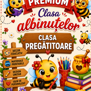 Pachet Decor Premium– Clasa Albinuțelor | Clasa Pregătitoare