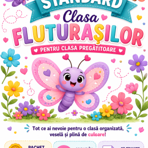 Pachet Decor Standard – Clasa Fluturașilor | Clasa Pregătitoare