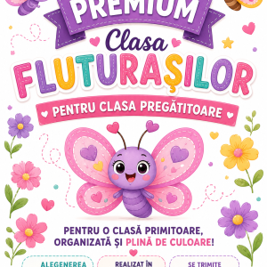 Pachet Decor Premium– Clasa Fluturașilor | Clasa Pregătitoare